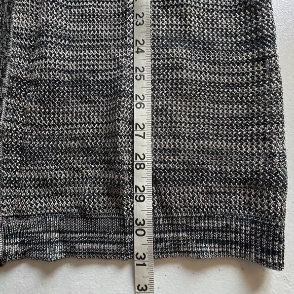 Ann Taylor Women's Grey Cardigan Size M Medium Open Jacket sweater career - Picture 4 of 8